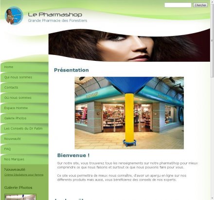 Ouverture du site Le Pharmashop - S.E.I.